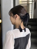 テテ ニコ(tete nico)&nbsp;【なりたりみ】ヘアセット 参列ヘア タイトアレンジ