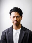 men'shair/波巻きツイストスパイラル/ニュアンスパーマ