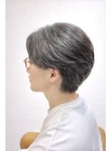 韓国風センターパート×ニュアンスパーマでセットが簡単