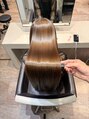 ユアーズ ヘアー 新宿EAST(youres hair) ケラフェクト酸性ストレートでぱや毛を抑えてウルトワより艶髪に