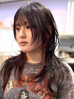 フォート(FORT)&nbsp;軽めハッシュレイヤーカット/インナーカラー/ハッシュカット