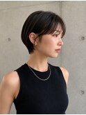 ショートカットx白髪ぼかしx髪質改善x縮毛矯正xダブルカラー