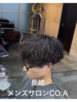 コア(CO:A) 長崎メンズカットメンズパーマシャドウパーマ