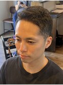メンズナチュラルベリーショート