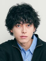 フィフス 大分(fifth)&nbsp;大分シャドウパーマメンズカットラウンドマッシュツーブロック