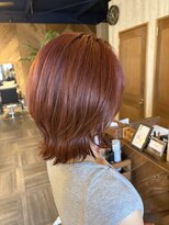 ヘアードレスビュー(hair dress V.I.E.W)&nbsp;ピンクレッド