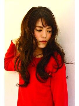 ヘアーデザイン ミヤビ 広尾(HAIR DESIGN MIYABI) 【井川遥さん風】こなれ感が出る無造作エアウェーブ☆S