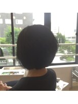 カタチヘアー(HAIR) 。。。。。。夏ボブ。。。。。カタチ。。。。