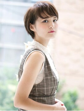 エムスラッシュ 新百合ヶ丘(M.SLASH) 【M.SLASH】深みあるカラーで♪知的ショートb