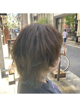 アナログ(ANALOGUE) 【ANALOGUE】ミディアムマッシュヘルシーレイヤー