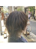 【ANALOGUE】ミディアムマッシュヘルシーレイヤー