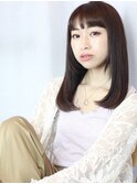 ナチュラル♪柔らかストレート♪