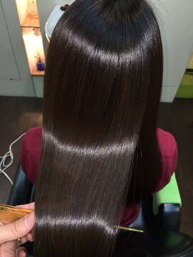 エムスリーディーミュゼステージ(M3D) ピコカラー&アミノトリートメント　ストレート仕上げ