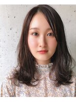 ヘアーブランド ジン フィール(HAIR BRAND Jin feel) ラフウェーブ×パーマ風スタイル【松山美容室】
