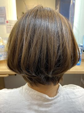 ニーナ 三軒茶屋(nina) グラデーションボブ　重軽スタイル