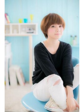 ミック ヘアアンドメイク アップ 駒込店(miq Hair&Make up) シンプルにCUTE！マッシュボブ