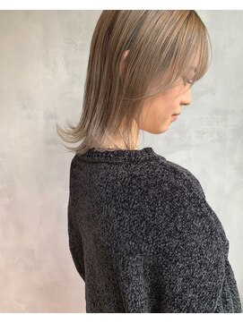 キチ(kichi.) [kichi.] シャドウルーツ×ミルクティーホワイト