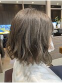 ブリーチなし!★グレージュカラー