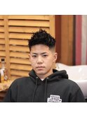 men's cut perm