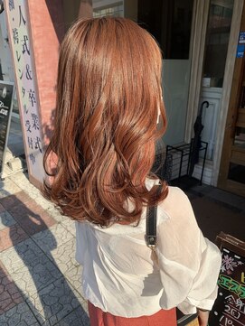 ボアップ 松山店(boappu) #オレンジカラー#ベージュ