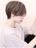 フェザーバング大人かわいい#小顔マッシュショート1005