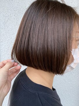 カノエ 亀岡篠店(canoe) canoe式_髪質改善カラー[ナチュラルボブ]
