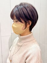 アイティーバイアルバム 下北沢店(IT by ALBUM)&nbsp;くすみベージュオリーブカラー秋色小顔_ba377201