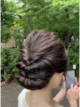 ヘアーアンドフェイスサロン ターミナル 大人可愛いヘアセット♪