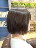 ミニボブ/グレージュアッシュ◎30代40代50代