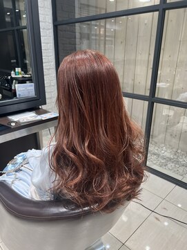 グロー(glow) ゆるふわパーマ風コテ巻きロング♪♪