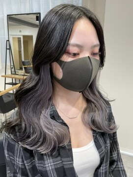 ムク 横浜店(muku) インナーカラーケアブリーチイヤリングカラーハイライトレイヤー