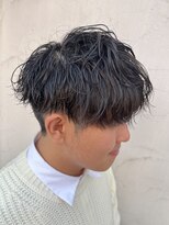 ヘアー カーム 鹿島田店(HAIR CALM) 波巻きパーマツイストスパイラルパーマツーブロックヘア