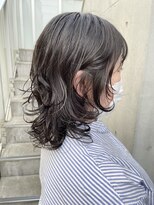 ユノ(juno) ミディアムレイヤーのウェーブパーマスタイル！