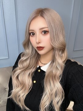 サニー 渋谷(SUNNY) ハイトーン、ハイライト、バレイヤージュ、ミルクティーベージュ