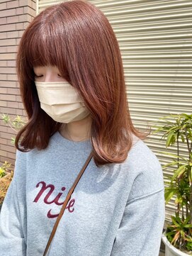 サロン LH(salon LH) レイヤーミディアム/ピンクブラウン