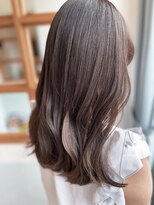 アミトヘアアンドサロン(amito hair&salon)&nbsp;透明感とツヤが綺麗なショコラグレージュ