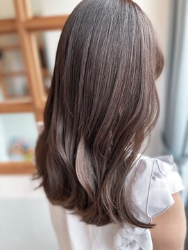 アミトヘアアンドサロン(amito hair&salon) 透明感とツヤが綺麗なショコラグレージュ