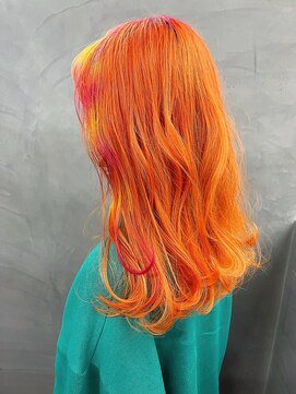 ジオラマ(DIORAMA) オレンジ / ポイントカラー / デザインカラー / ダブルカラー