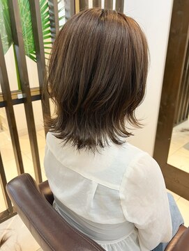 ヘアアンドデイスパ アグー(hair&dayspa AGU) 巻き簡単◎くびれミディアム☆