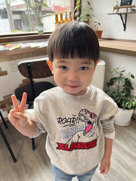 ペアツリー(Pear tree) キッズカット/どんぐりヘア