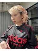 10代20代30代40代ボブ色落ちピンク