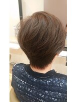 マイスタイル 大井町店(My jStyle by Yamano)&nbsp;ショートカット×ひし形ショートボブ×前髪あり20代30代40代