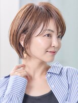 ミチオ ノザワ ヘアサロン ギンザ(Michio Nozawa HAIR SALON Ginza)&nbsp;丸みショートグレーベージュ