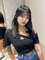 トッカ 赤羽アネックス店(tocca)&nbsp;韓国/夏/オリーブベージュ/レイヤーカット/前髪/イメチェン