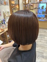 ナノハナ&nbsp;鹿沼市 本格ヘッドスパ美容室 ツヤ感UP！ピンクブラウン