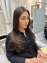 ヴィアンカ 倉敷中央通り店(Vianca)&nbsp;レイヤーカット/ワンカール/ブラウンカラー/レイヤー