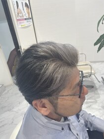 ハーツヘアーズ 五日市店(HEARTS hair's) シルバー＆アップバング