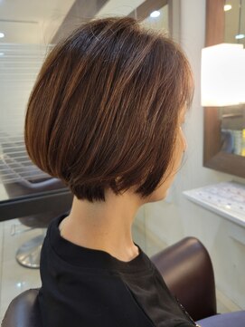 スタイル 成城学園前(STYLE) 耳かけショートボブ 絶壁解消ヘア クビレショート