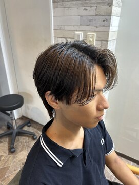 ハルクファースト 札幌(HRK 1st.) 札幌大通りメンズショートカット波巻きツイストスパイラルパーマ