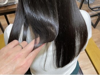 コエバイロゼオ(coe by Roseo)の写真/髪質改善に特化☆ファイバープレックス＆糖還元トリートメントの融合でツヤ髪ストレートに!!【久米川】